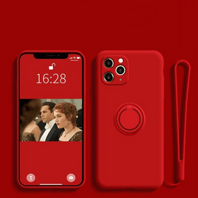 Case Motorola com Anel Magnético + Cordão