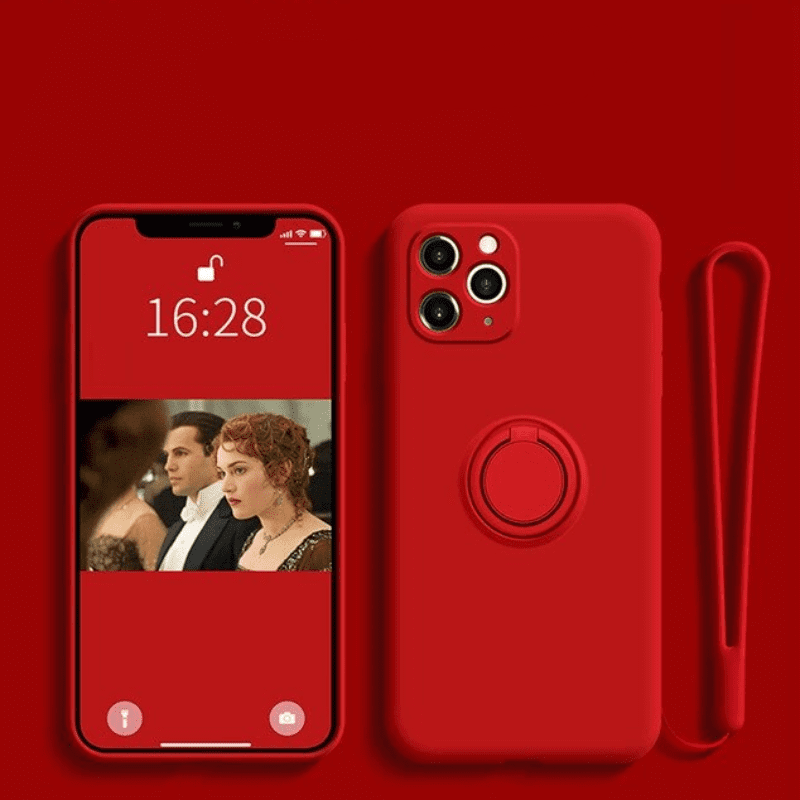 Case Motorola com Anel Magnético + Cordão