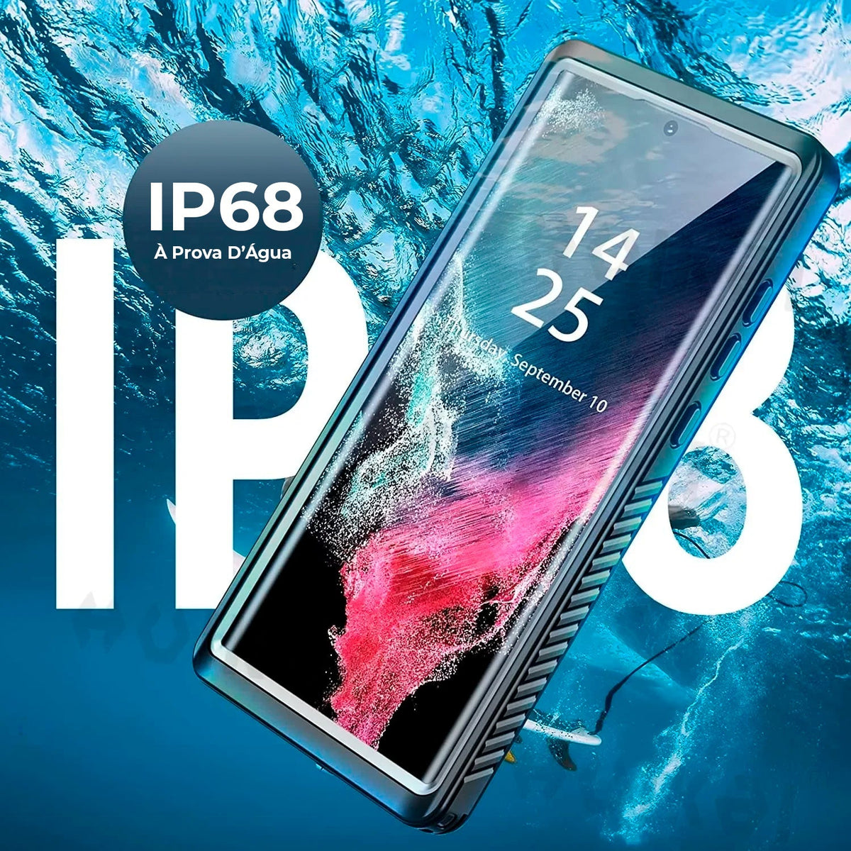 Case Samsung de Dupla Proteção 360º À Prova D'Água