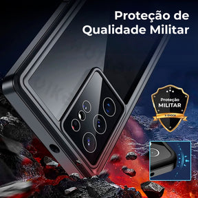 Case Samsung de Dupla Proteção 360º À Prova D'Água