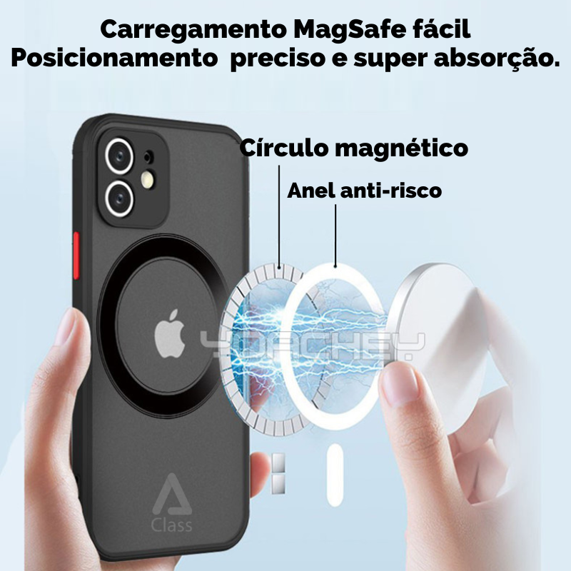Case iPhone NanoPro® Fosco MagSafe