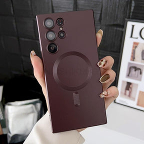 Case Samsung Ultrafina Metálica com MagSafe