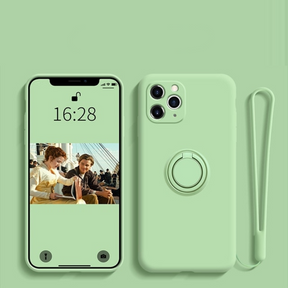 Case Motorola com Anel Magnético + Cordão