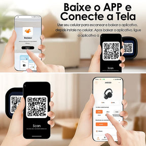 Fone de Ouvido Bluetooth com display - Siindoo 930 Plus