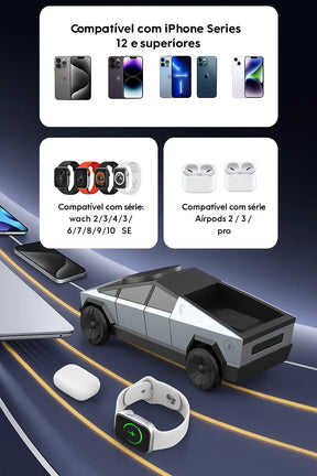 Estação De Carregamento 3 Em 1 Cybertruck